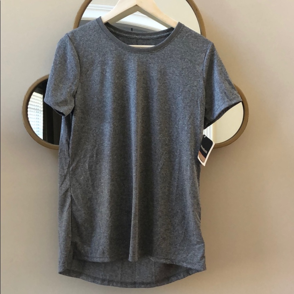 NWT-Reebok Heather Crew Neck